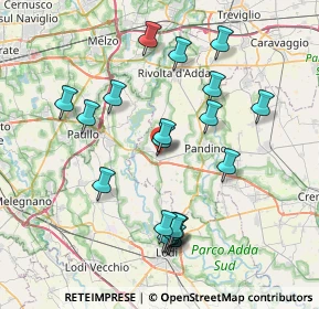 Mappa Via Martiri della Liberazione, 26016 Spino d'Adda CR, Italia (7.7325)
