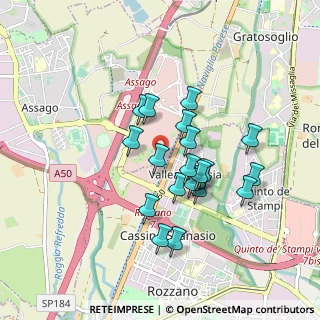 Mappa Strada 8, 20089 Rozzano MI, Italia (0.74)