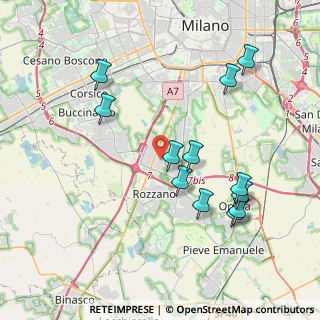Mappa Via Varalli, 20089 Rozzano MI, Italia (4.05083)
