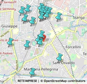 Mappa Giardino Lina Merlin, 35123 Padova PD, Italia (1.0545)