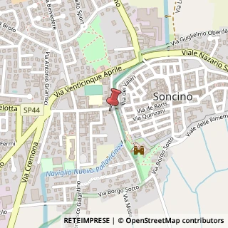 Mappa Via Borgo Sera, 5, 26029 Soncino, Cremona (Lombardia)