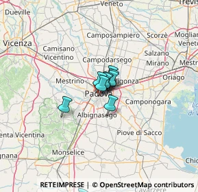 Mappa 35123 Padova PD, Italia (16.93417)