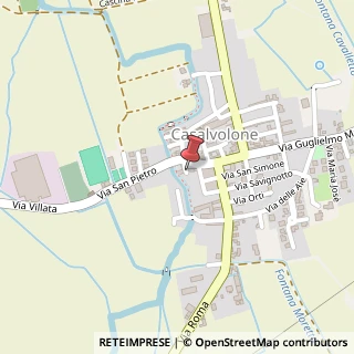 Mappa Piazza Castello, 12, 28060 Casalvolone, Novara (Piemonte)