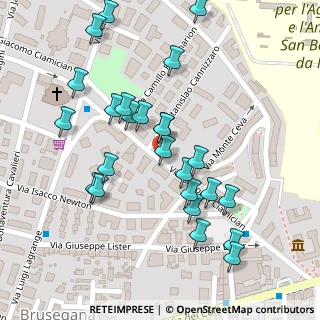 Mappa Via Monte Ceva, 35143 Padova PD, Italia (0.12)