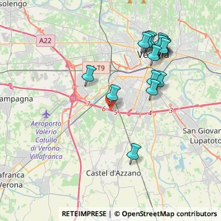 Mappa Str. dell'Alpo, 37135 Verona VR, Italia (4.36867)