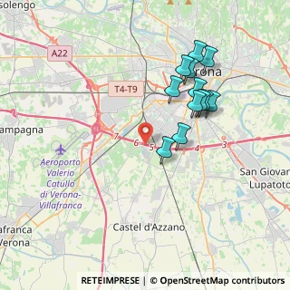 Mappa Str. dell'Alpo, 37135 Verona VR, Italia (3.5775)