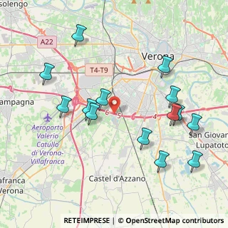 Mappa Str. dell'Alpo, 37135 Verona VR, Italia (4.35214)