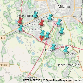 Mappa Via Marconi, 20090 Assago MI, Italia (3.72545)
