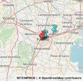 Mappa Via Bergamo, 35142 Padova PD, Italia (47.05857)