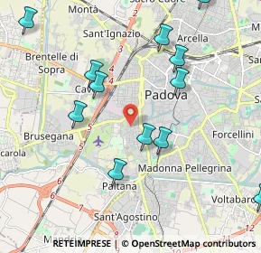 Mappa Via Bergamo, 35142 Padova PD, Italia (2.28083)