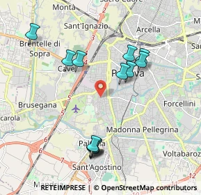 Mappa Via Bergamo, 35142 Padova PD, Italia (1.95)