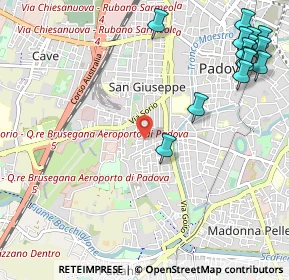 Mappa Via Bergamo, 35142 Padova PD, Italia (1.47857)