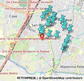 Mappa Via Bergamo, 35142 Padova PD, Italia (0.8905)