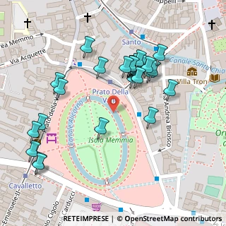 Mappa Piazza Prato della Valle, 35123 Padova PD, Italia (0.11724)