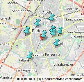 Mappa Piazza Prato della Valle, 35123 Padova PD, Italia (1.32182)