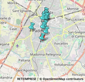 Mappa Piazza Prato della Valle, 35123 Padova PD, Italia (1.54214)