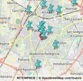 Mappa Piazza Prato della Valle, 35123 Padova PD, Italia (1.86538)