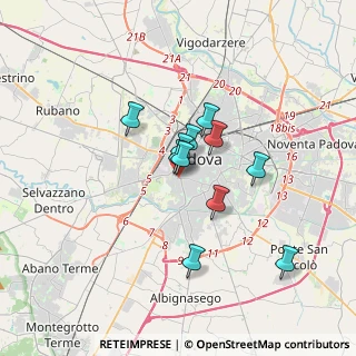 Mappa Via Vercelli, 35142 Padova PD, Italia (2.47636)
