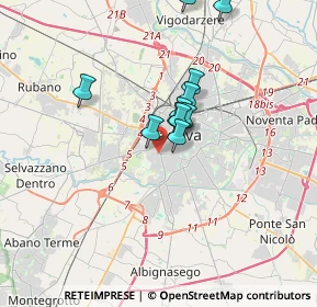 Mappa Via Aosta, 35142 Padova PD, Italia (2.67182)