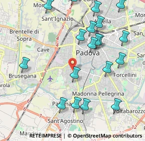 Mappa Via Vercelli, 35142 Padova PD, Italia (2.36474)