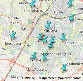 Mappa Via Vercelli, 35142 Padova PD, Italia (2.03846)