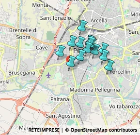 Mappa Via Vercelli, 35142 Padova PD, Italia (1.24563)