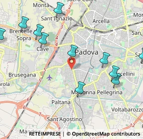 Mappa Via Vercelli, 35142 Padova PD, Italia (2.48091)