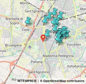Mappa Via Vercelli, 35142 Padova PD, Italia (1.5895)
