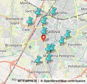 Mappa Via Vercelli, 35142 Padova PD, Italia (1.67818)