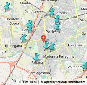 Mappa Via Aosta, 35142 Padova PD, Italia (2.12818)