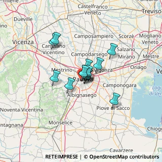 Mappa Via Vercelli, 35142 Padova PD, Italia (7.66929)