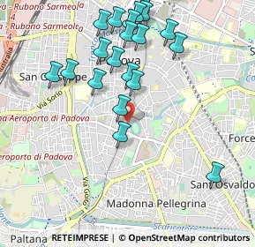 Mappa Via 105 Prato della Valle, 35123 Padova PD, Italia (1.058)