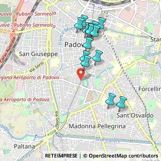 Mappa 35123 Padova PD, Italia (0.99143)