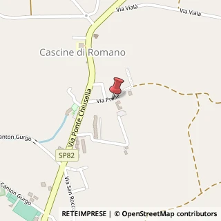 Mappa Via C. Prelle, 30, 10090 Romano Canavese, Torino (Piemonte)