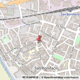 Mappa Via Roma, 57, 37047 San Bonifacio, Verona (Veneto)