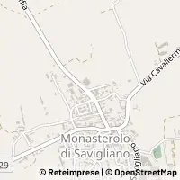 Map Monasterolo di Savigliano