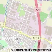 Peta Campogalliano