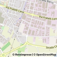 Mapa Montecchio Emilia