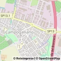 Peta Campogalliano