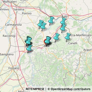 Mappa Via Enrico Toti, 12051 Alba CN, Italia (11.38789)
