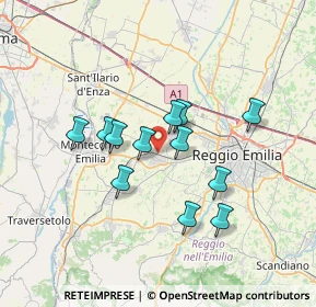 Mappa , 42025 Cavriago RE, Italia (5.74)