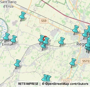 Mappa , 42025 Cavriago RE, Italia (5.83)