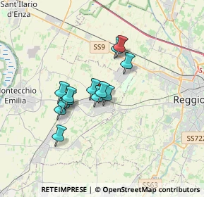 Mappa , 42025 Cavriago RE, Italia (2.58538)