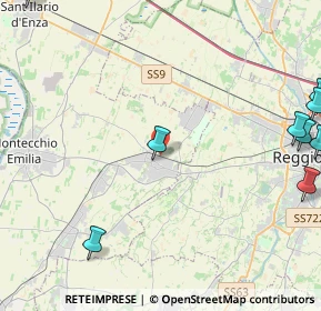 Mappa , 42025 Cavriago RE, Italia (7.36143)