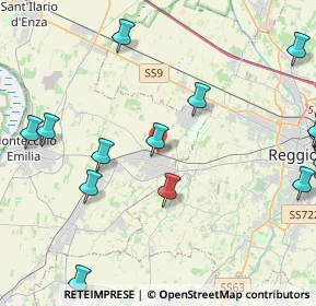 Mappa , 42025 Cavriago RE, Italia (6.3315)