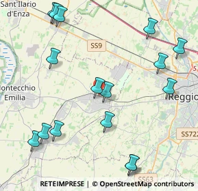 Mappa , 42025 Cavriago RE, Italia (5.21688)