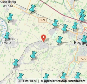 Mappa , 42025 Cavriago RE, Italia (6.775)