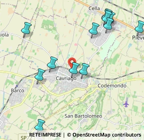 Mappa , 42025 Cavriago RE, Italia (2.48077)