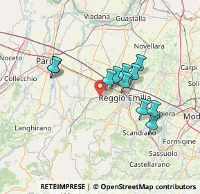 Mappa , 42025 Cavriago RE, Italia (11.70727)