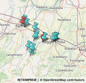 Mappa , 42025 Cavriago RE, Italia (10.38625)